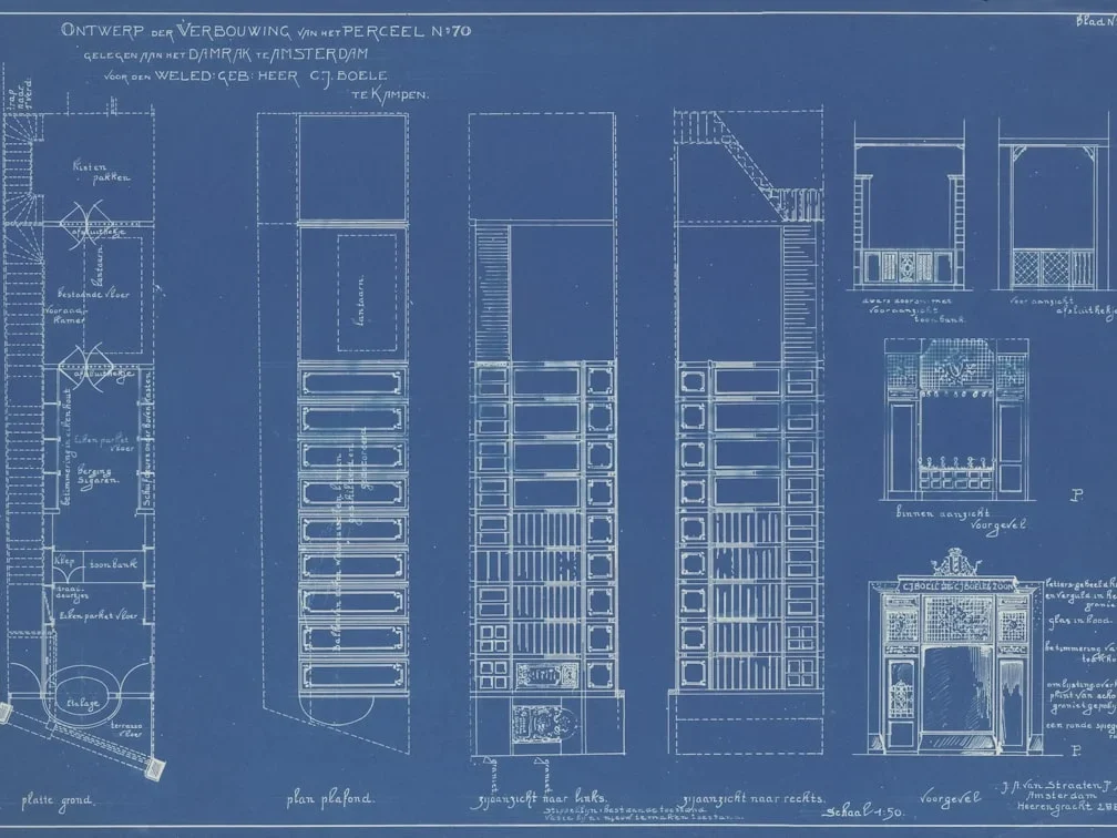 Blueprint Architect House Design