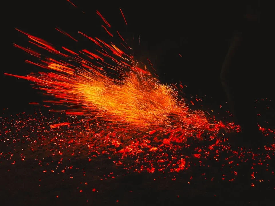 Burning Wood Wood Fire