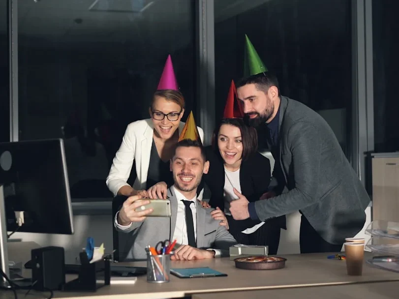 Company Office Happy Customer