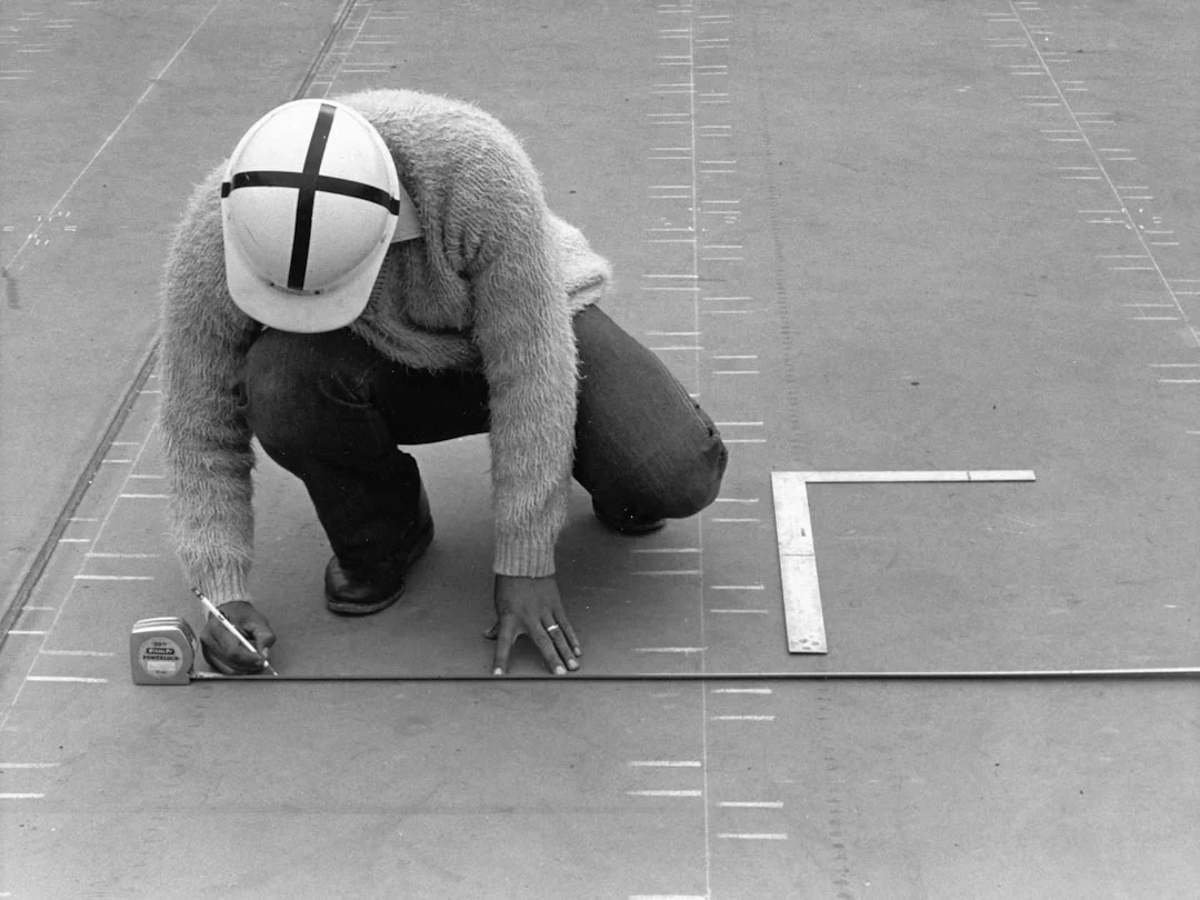Construction Site Measuring Tape