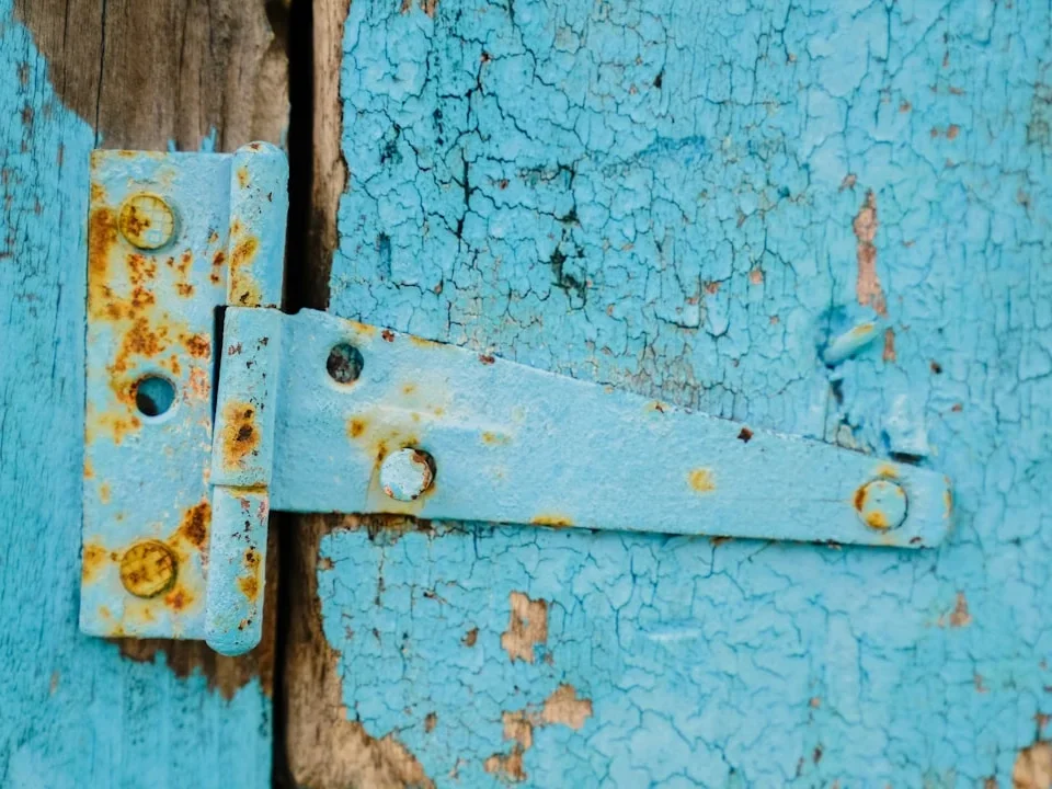 Door Maintenance Clean Door Lubricate Hinge