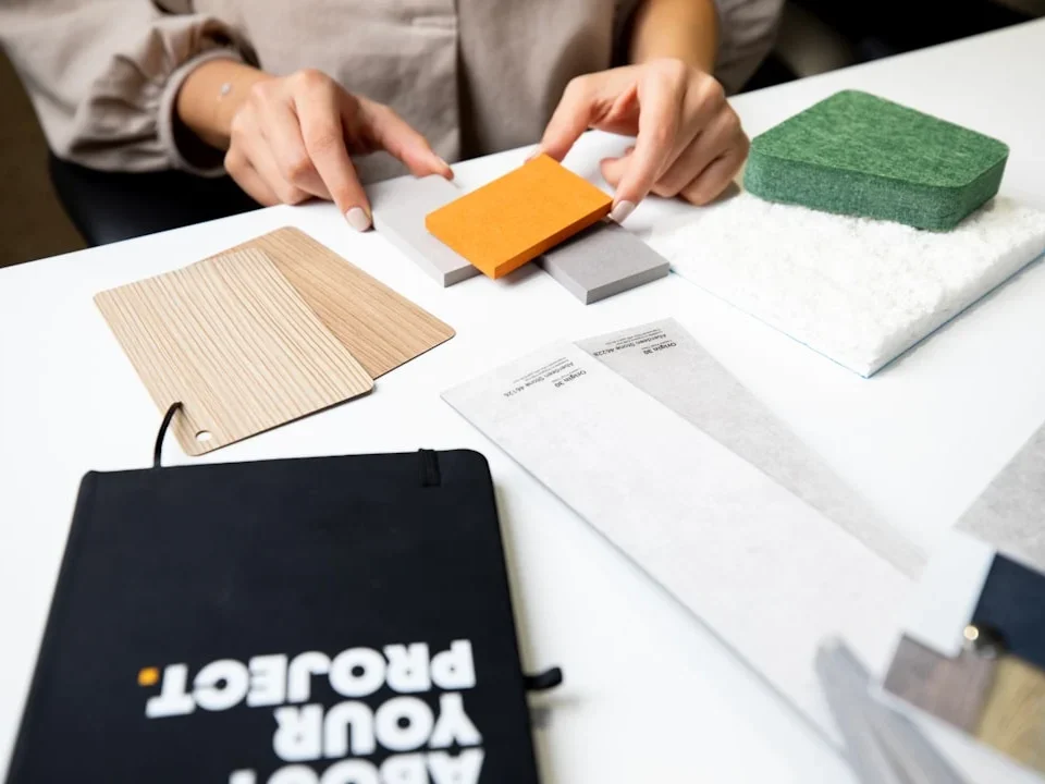 Home Owner Choosing Materials