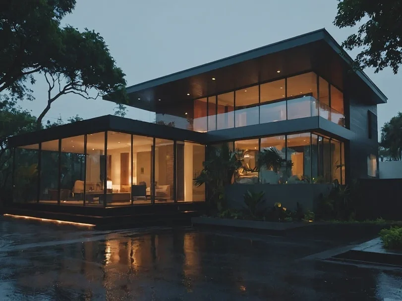 House Design Material Choice