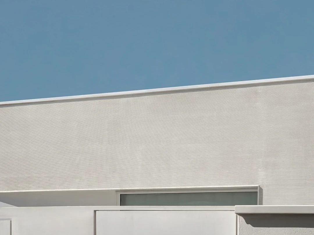 Minimalist Window Modern Facade Sleek Design