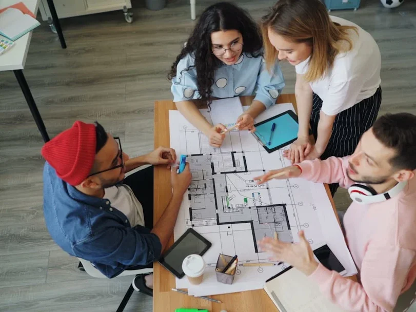 Modern Building Construction Team