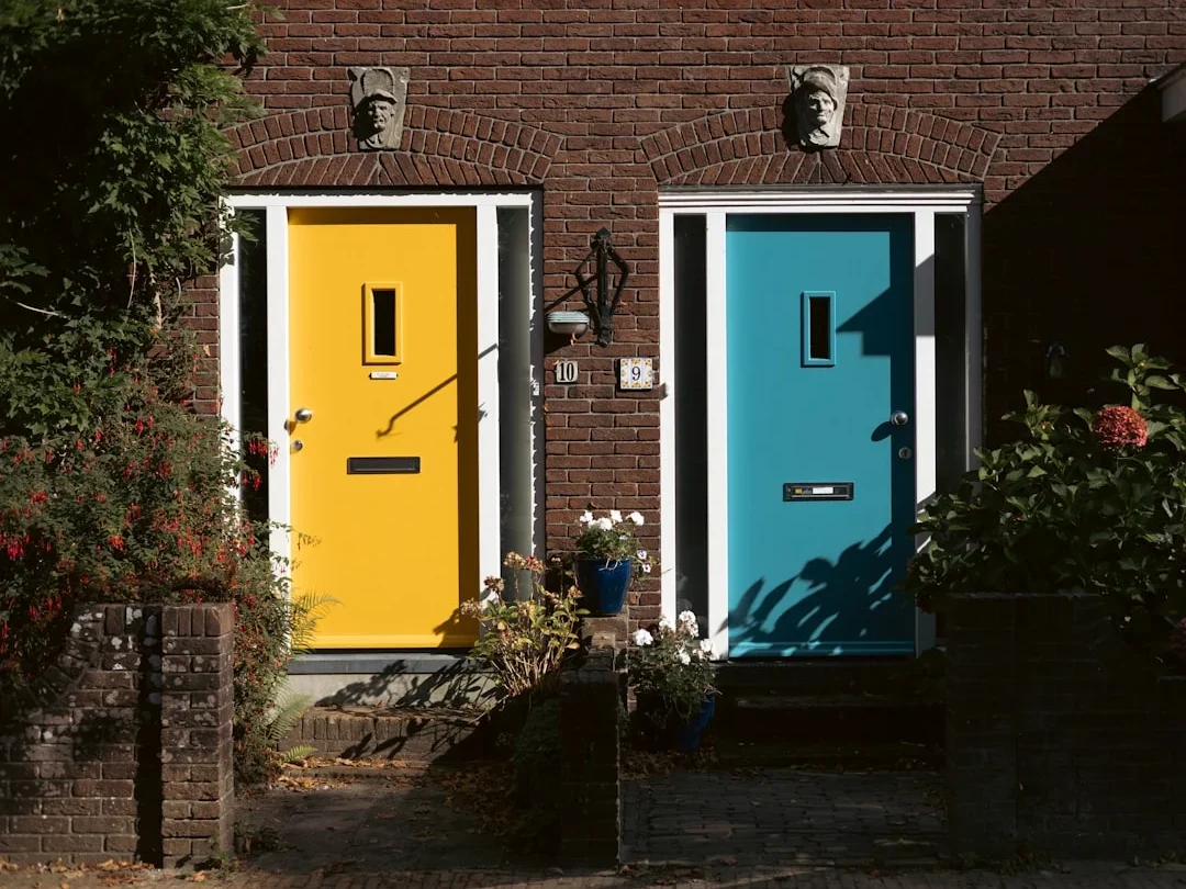 Modern Home UPVC Door
