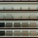 Paint Selection Color Palette Wood Samples