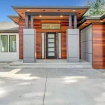Soundproof Window Termite Free Door Modern House Facade