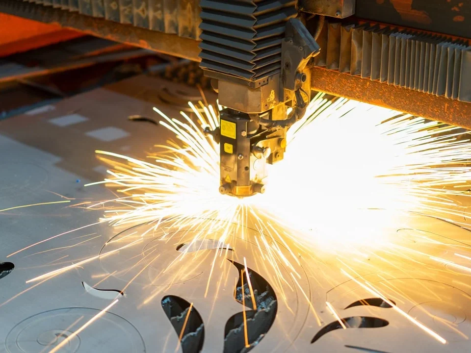 Steel Cutting Machine Laser Measure