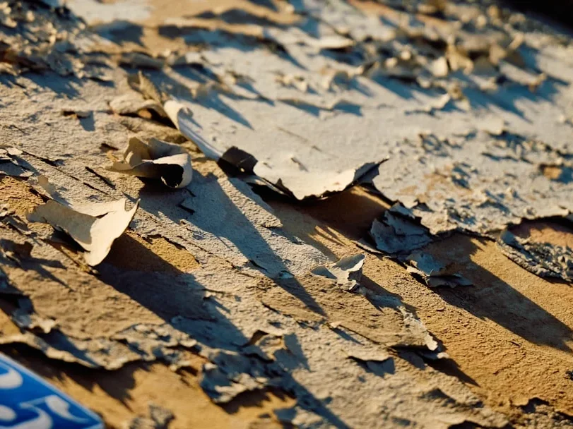 Sun Damage Cracked Paint