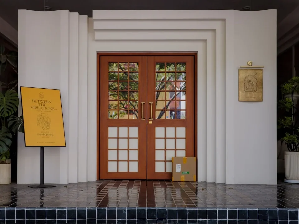 Tropical House Door Weather Resistant Door