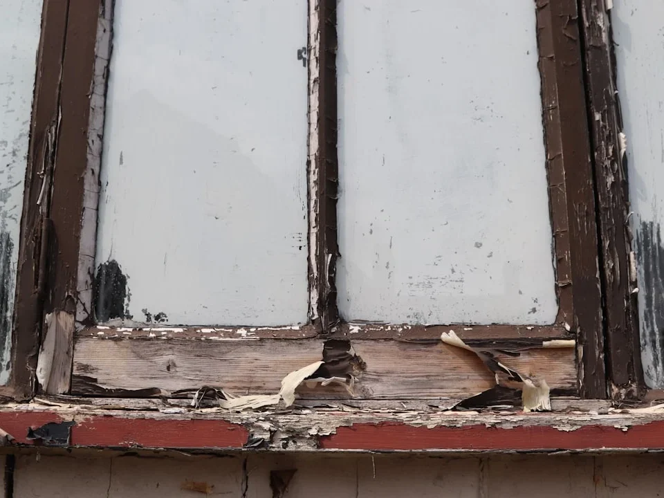 Warped Wood Frame Damaged Door Frame